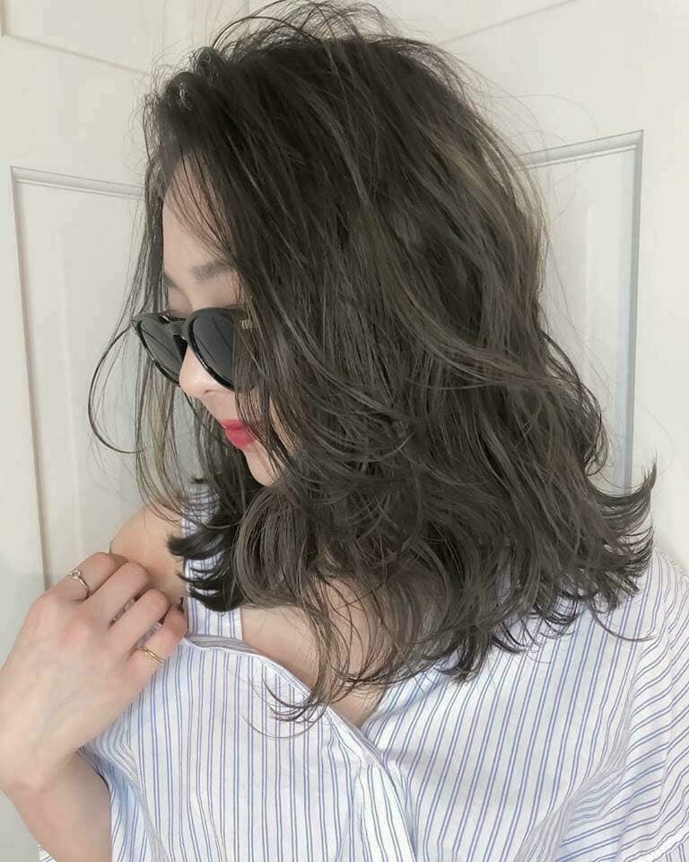 Thuốc nhuộm tóc màu Nâu khói + Tặng trợ nhuộm, gang tay