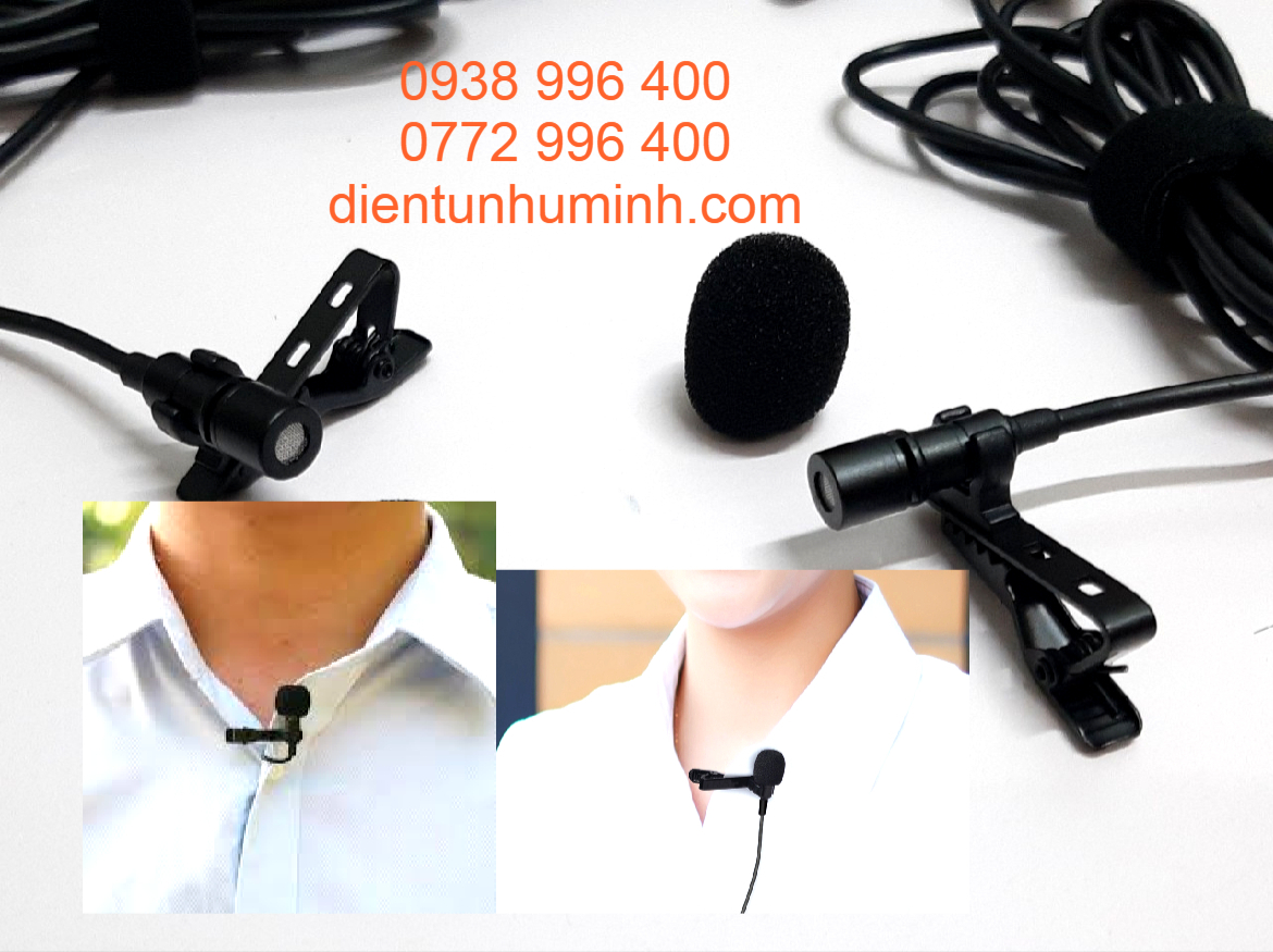 [HCM]Bộ Mic Điện Không Dây 2 Người - Mic Làm Youtube - Mic làm Vlog