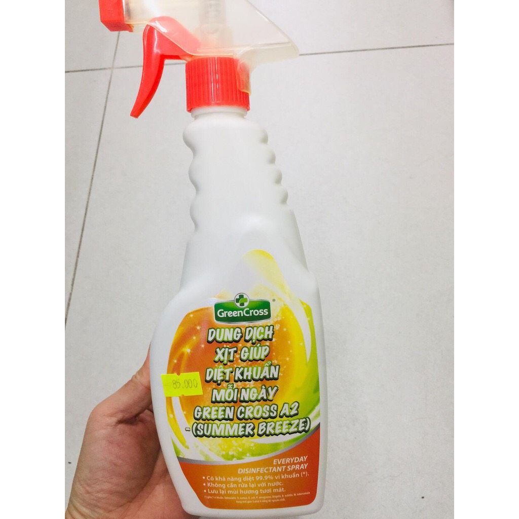 Xịt khuẩn A2 Greencross 500ml