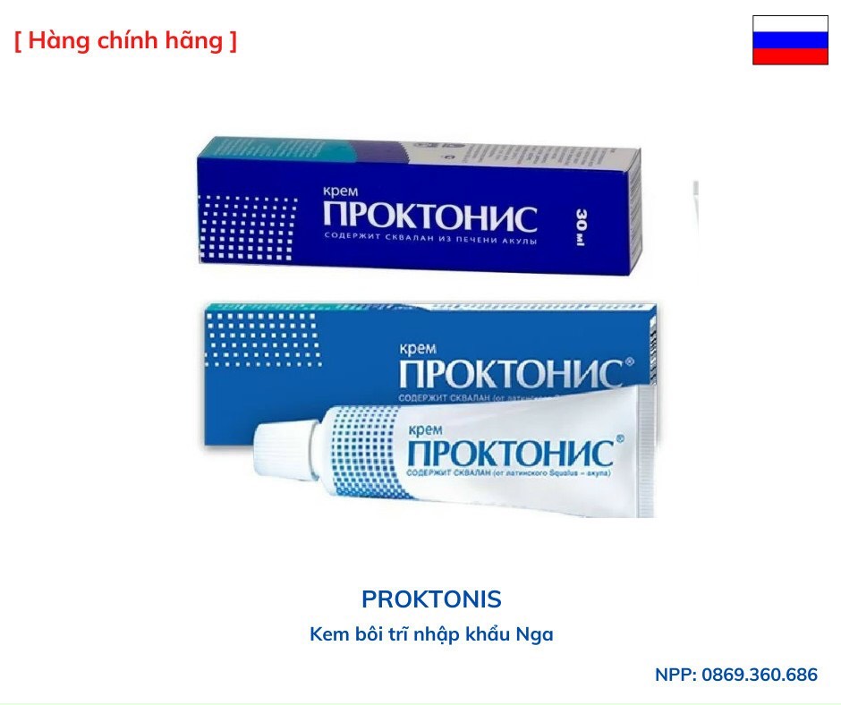 Kem bôi trĩ Proktonis Cream