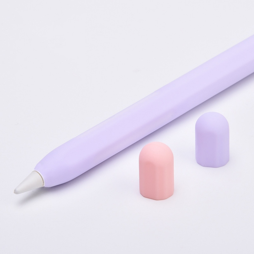 Silicon bảo vệ apple pencil 1-2 nhiều màu