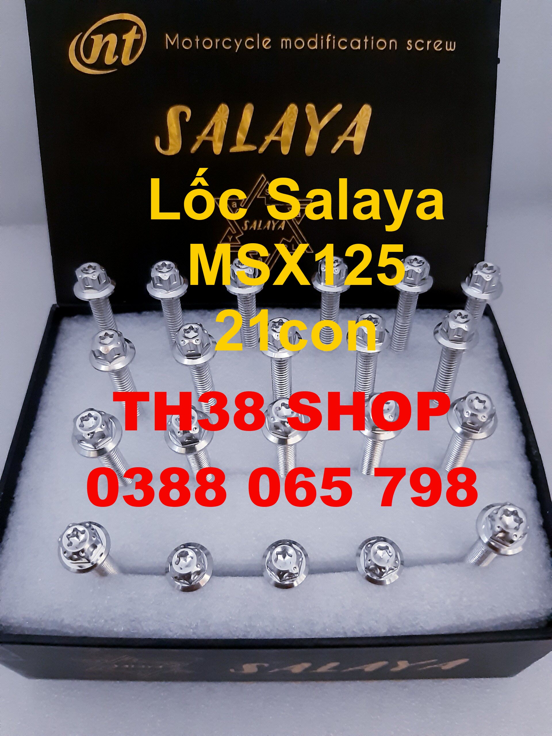 Ốc lốc msx 125 salaya bộ 21 con