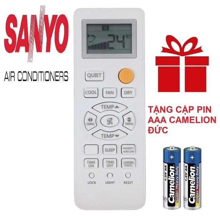 [HCM]Remote điều khiển máy lạnh SANYO mẫu 3 - ĐIỀU KHIỂN ĐIỀU HÒA SANYO - ĐIỆN TỬ TUỆ LÂM