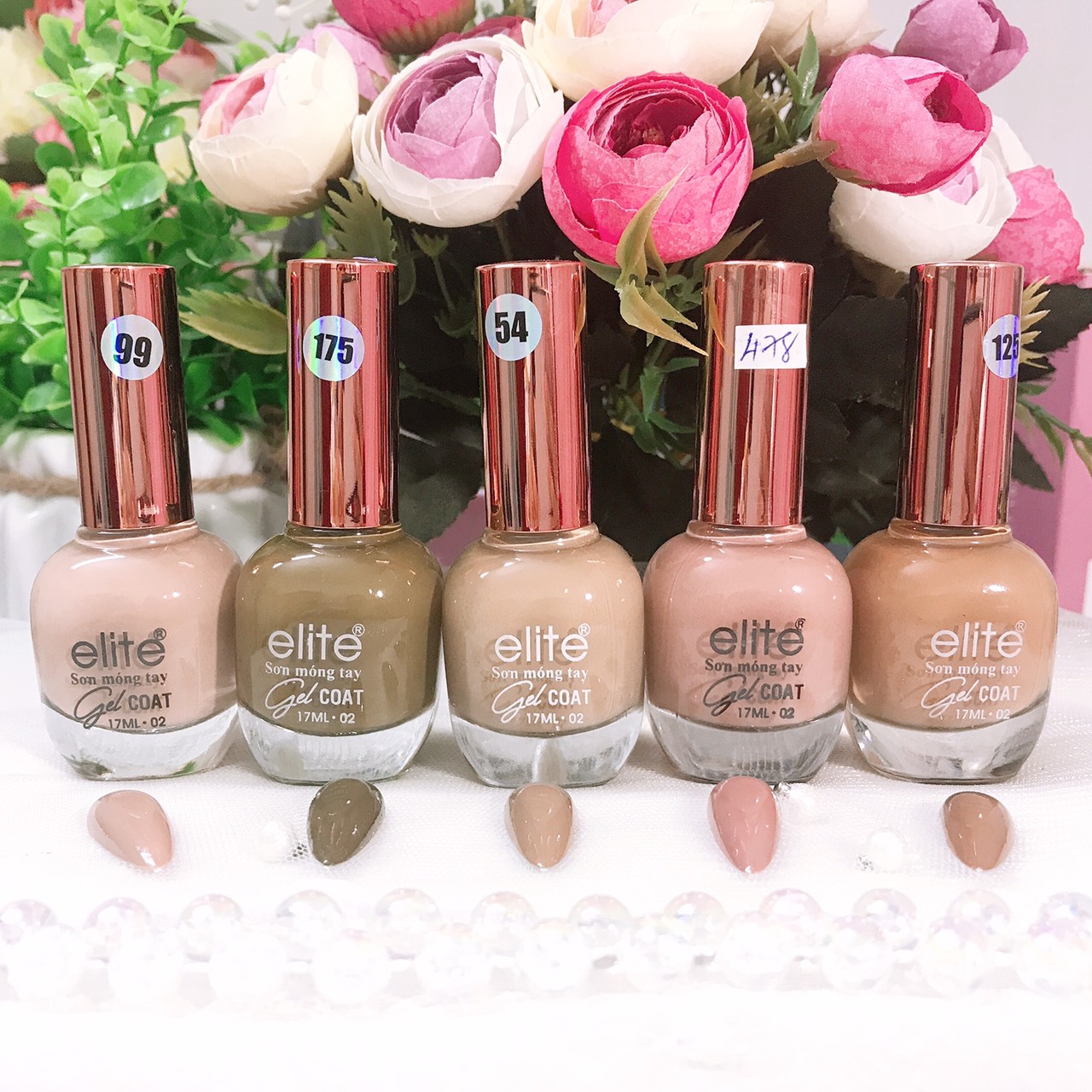 Sơn gel lạnh cao cấp Elite 17ml