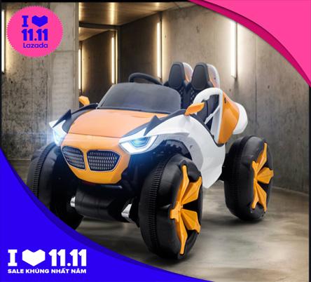 XE Ô TÔ ĐIỆN TRẺ EM SIÊU ĐỊA HÌNH XJL-688 - Mẫu mới 2019 - Xe o to dien tre em, xe mo hinh, xe ô tô đạp ga cho trẻ, xe cho bé, xe ô tô điện giá rẻ - Babimart HN