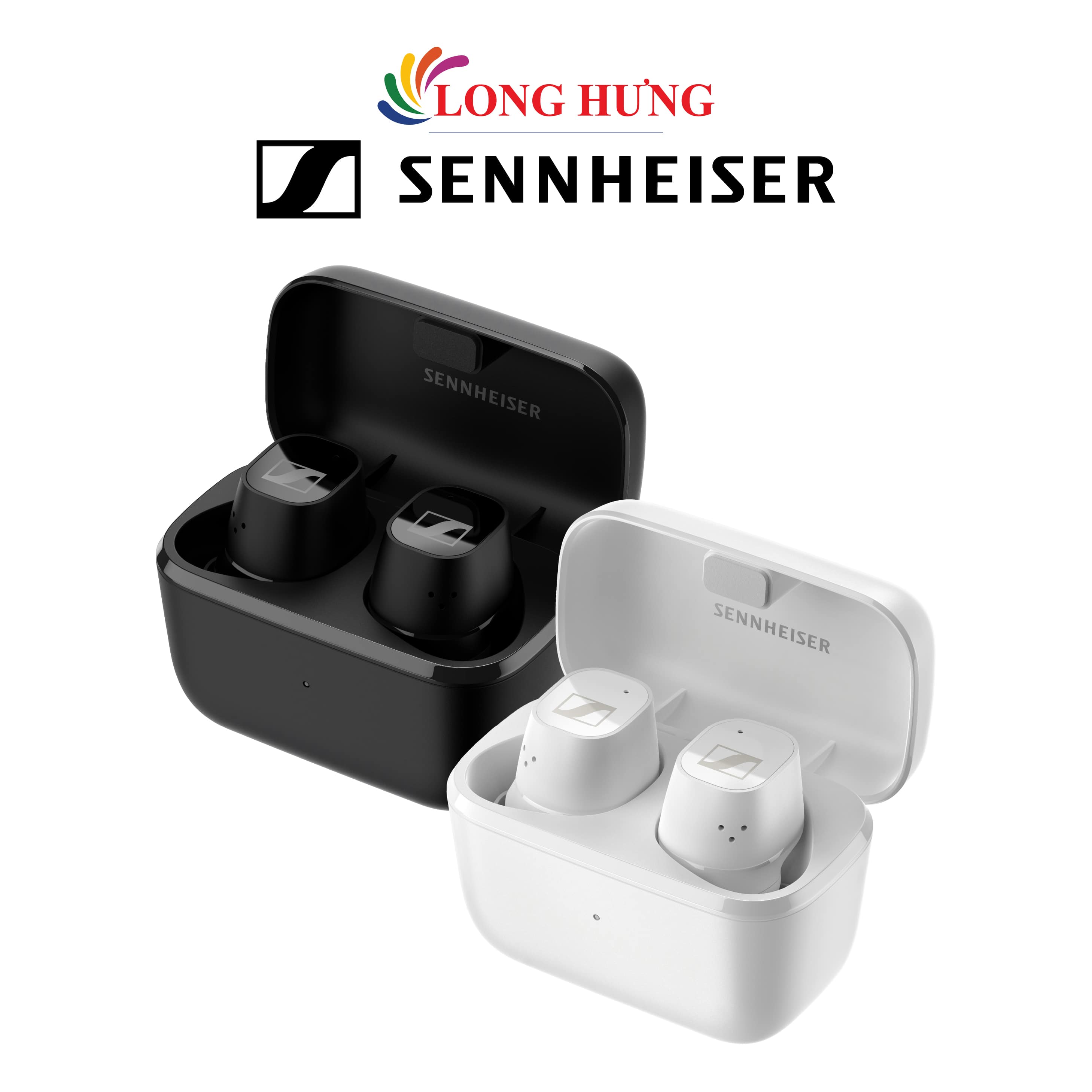 Tai nghe bluetooth tws sennheiser cx plus true wireless cxplustw1 - hàng chính hãng - bluetooth v5.2, chống ồn anc