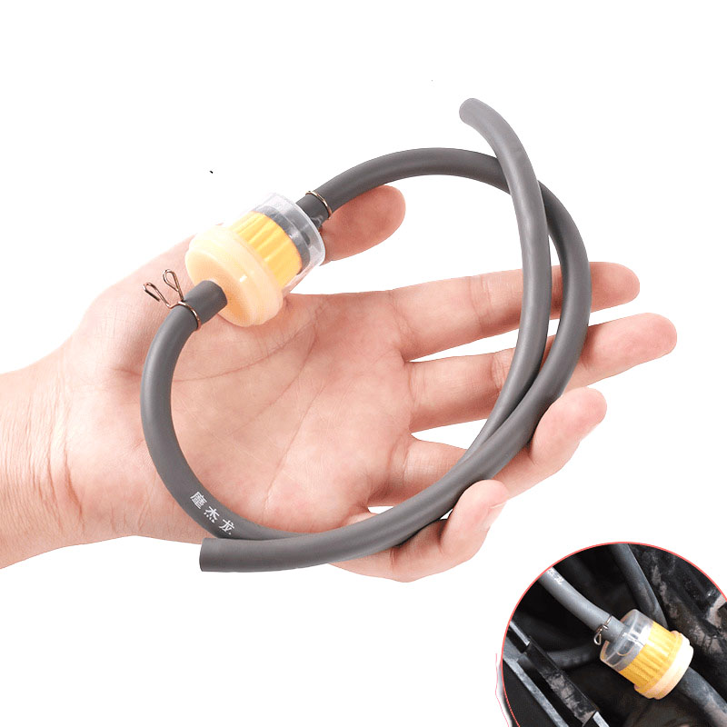 Bộ lọc xăng kèm 2 dây ống dẫn xăng dùng cho xe máy xe mô tô