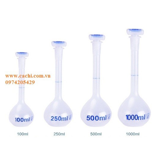 Bình định mức nhựa 500ml