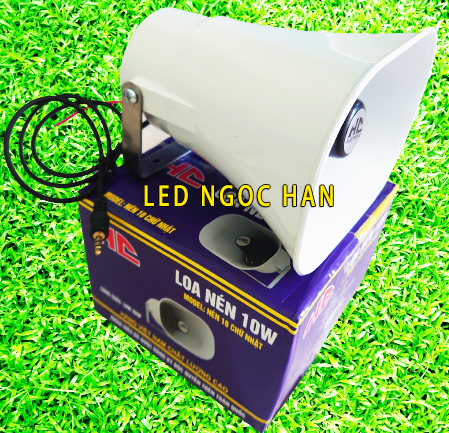 Loa nén 10W 5V liền công suất, có chiết áp tăng giảm âm lượng làm loa led phá.o hoa, camera, phóng thanh, bán hàng rong, tiếng chim hót...