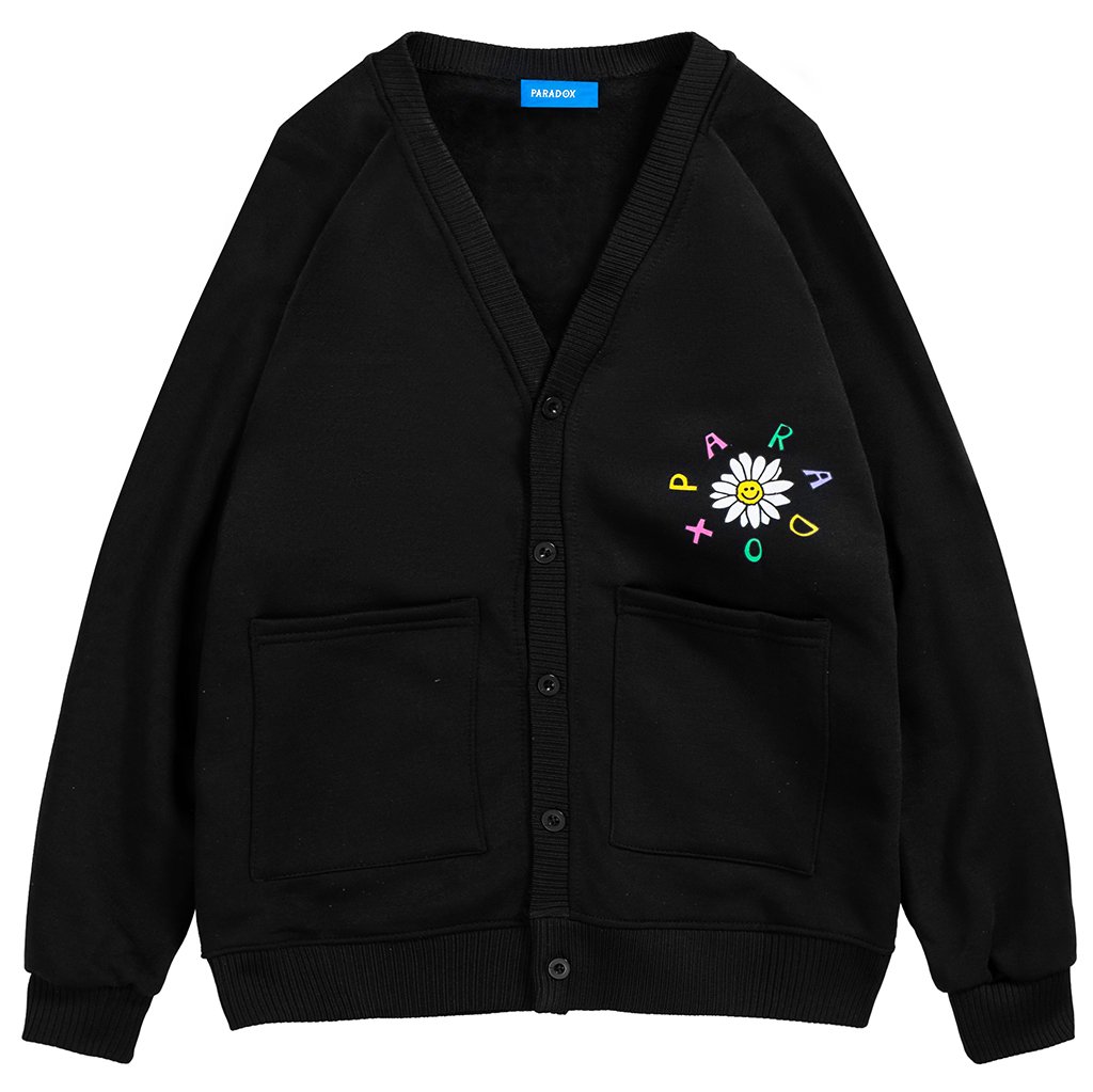 Áo khoác cardigan paradox motley daisy cardigan - black