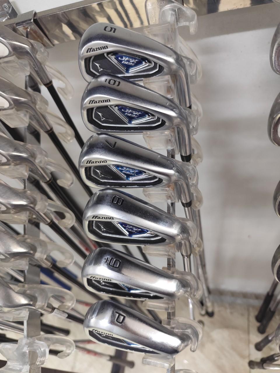 Bộ gậy sắt cũ Iron set 6 cây Mizuno JPX 825 (5-9,P) 6pcs Flex S300 - Iron Golf Set Secondhand 6353