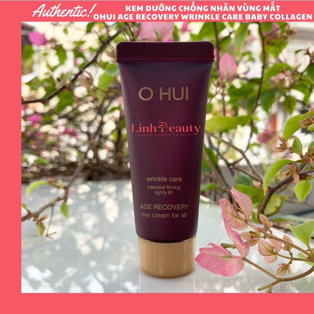 Kem dưỡng chống nhăn vùng mắt Ohui Age Recovery Wrinkle Care Baby Collagen 20ml - Tách sét