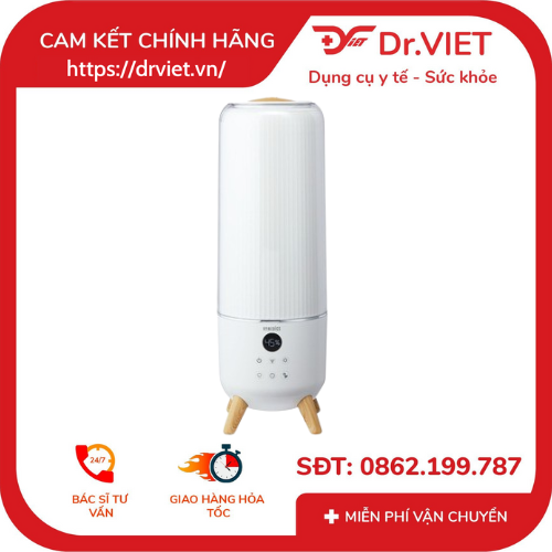 Máy tạo độ ẩm siêu âm khử khuẩn TotalComfort ™ Deluxe chuyên nghiệp ( cài đặt lựa chọn độ ẩm trong phòng ) UHE-CMTF90 AC: 220V