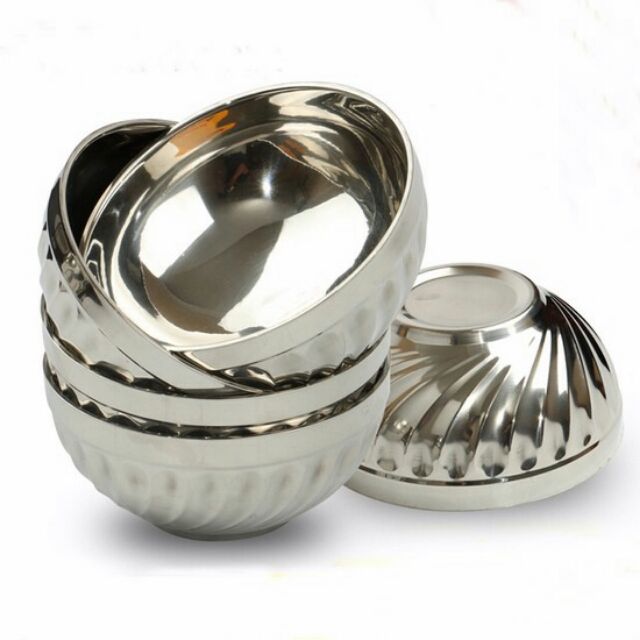 [HCM]Chén Inox Xoắn Cao Cấp Không Gỉ