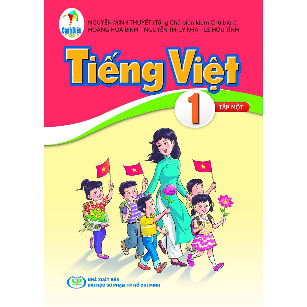 Sách Tiếng Việt 1 Tập một (Cánh Diều)+ Bán kèm 1 quyển Bé tập tô màu 15k