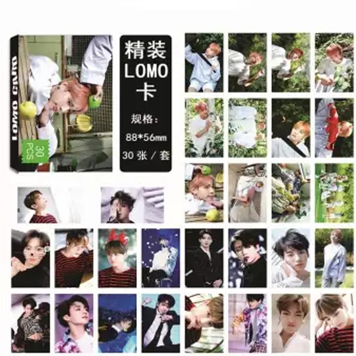Bộ ảnh hộp 30 lomo Card Bangtan Boys Jung Kook Season 2019 bộ ảnh hộp 30 ảnh thẻ hình nhóm nhạc hàn quốc army