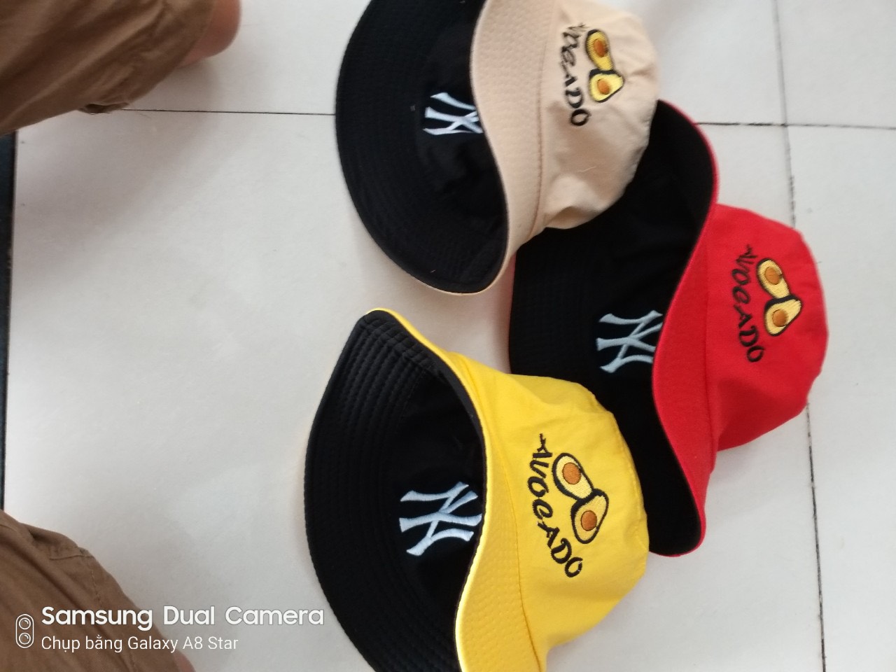 Mũ Bucket Quả Bơ 2 Mặt - Dễ Thương