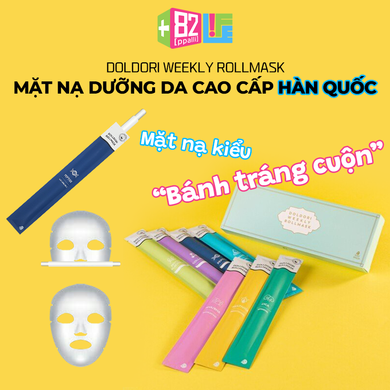 Set mặt nạ cao cấp doldori weekly roll mask pack - hàn quốc