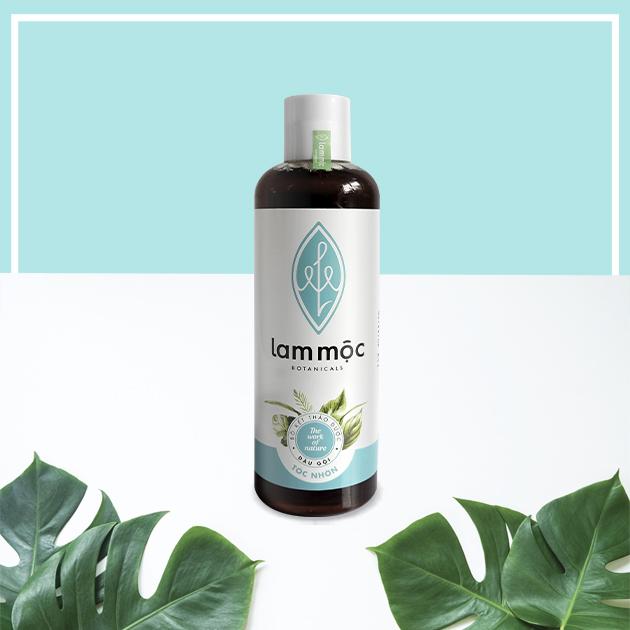 Dầu gội bồ kết thảo mộc Lam Mộc dành cho tóc nhờn 250ml - DG250N1