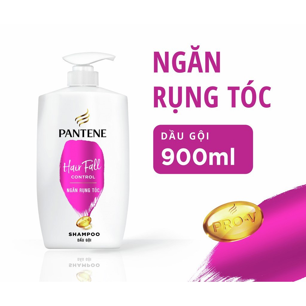 Dầu gội Pantene ngăn rụng tóc 900g