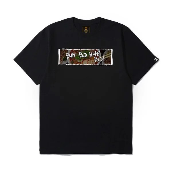 Áo thun Teeworld Bun Bo Hue Boi T-shirt Nam Nữ Trắng Đen Form Rộng Unisex