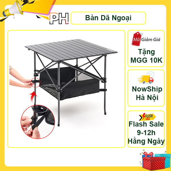 Bàn ăn gấp gọn dã ngoại, bàn du lịch AST-BND20 bàn ăn di động gấp gọn thông minh, kích thước nhỏ gọn và độ bền cao chịu lực chịu nhiệt tốt