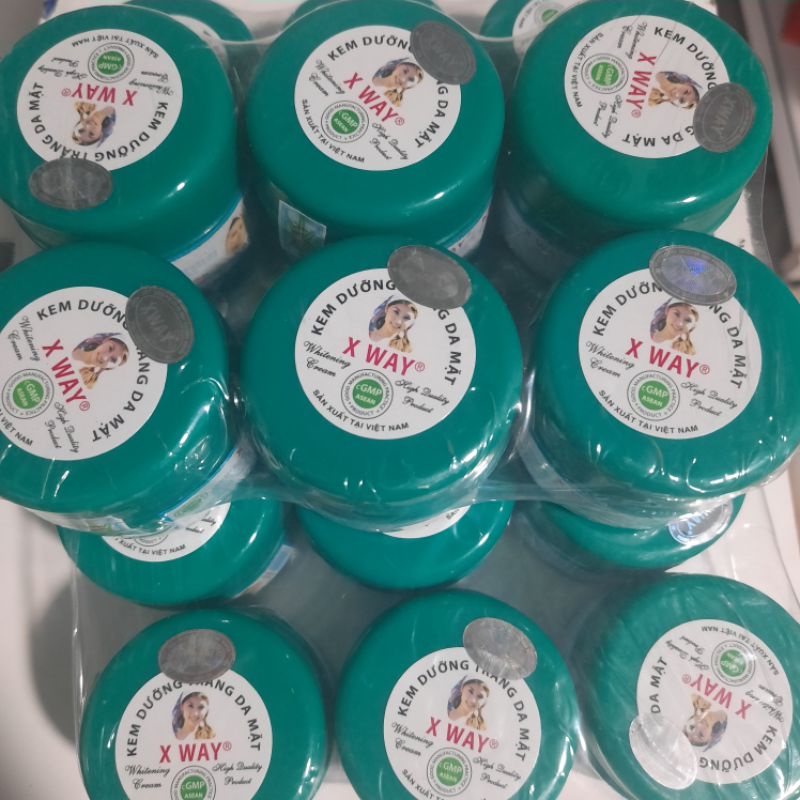 Kem xway trần dưỡng trắng da mặt 8g