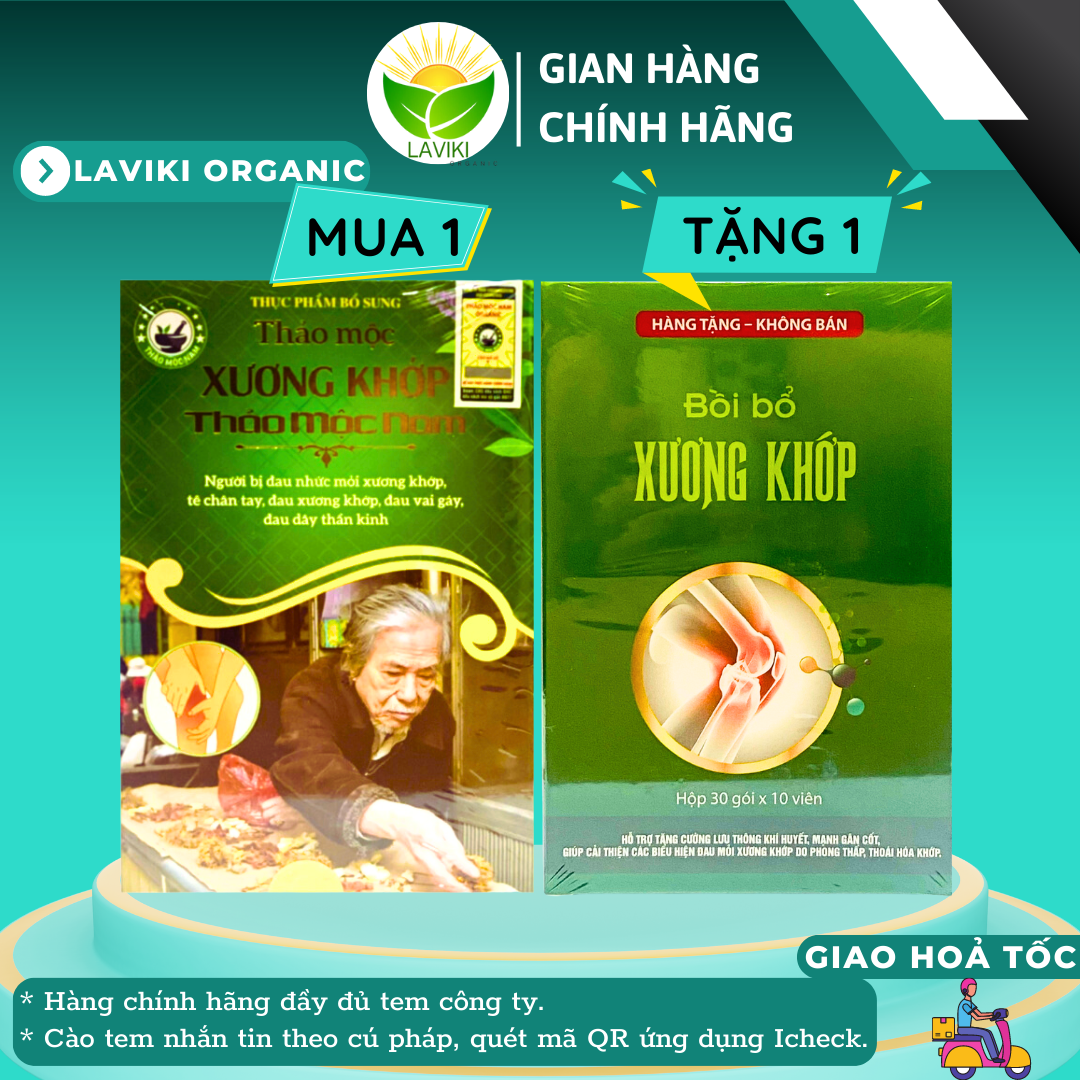 Thảo mộc xương khớp thảo mộc nam - laviki organic store