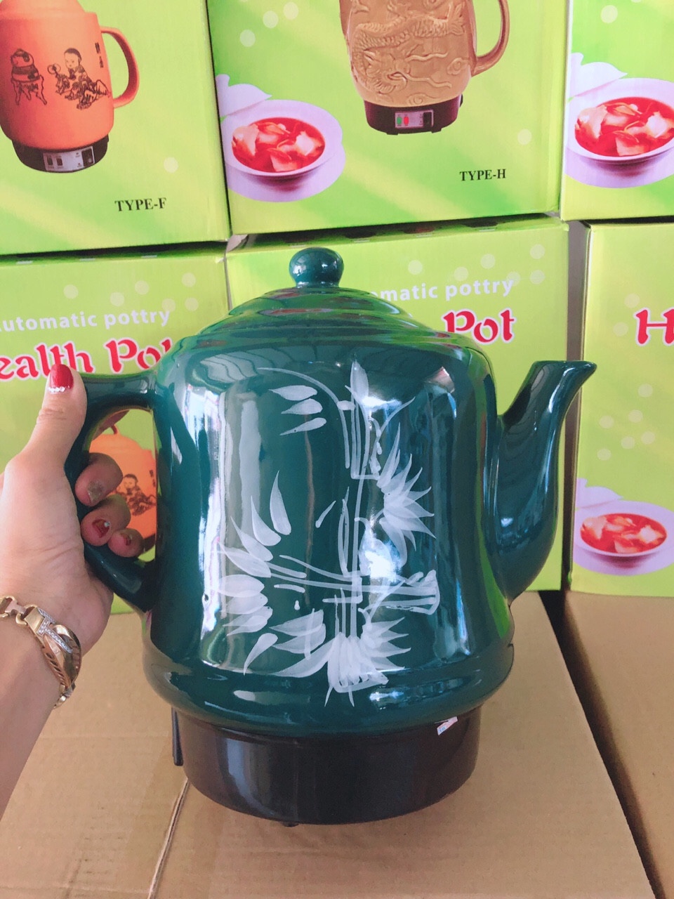 Ấm sắc thuốc điện gốm 3.2 lít