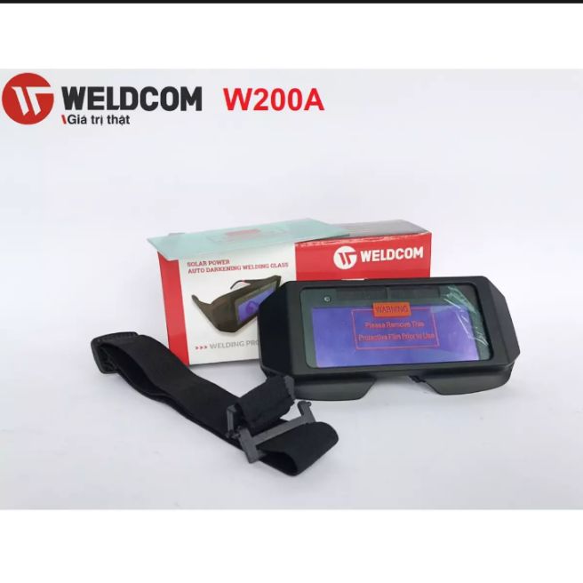 Kính hàn điện tử weldcom-w 200a chính hãng có bảo hành