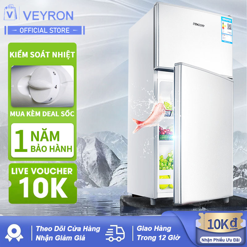 Tủ lạnh 2 ngăn 118 lít thương hiệu làm lạnh nhanh ngăn đá và ngăn lạnh giữ đồ luôn tươi mới