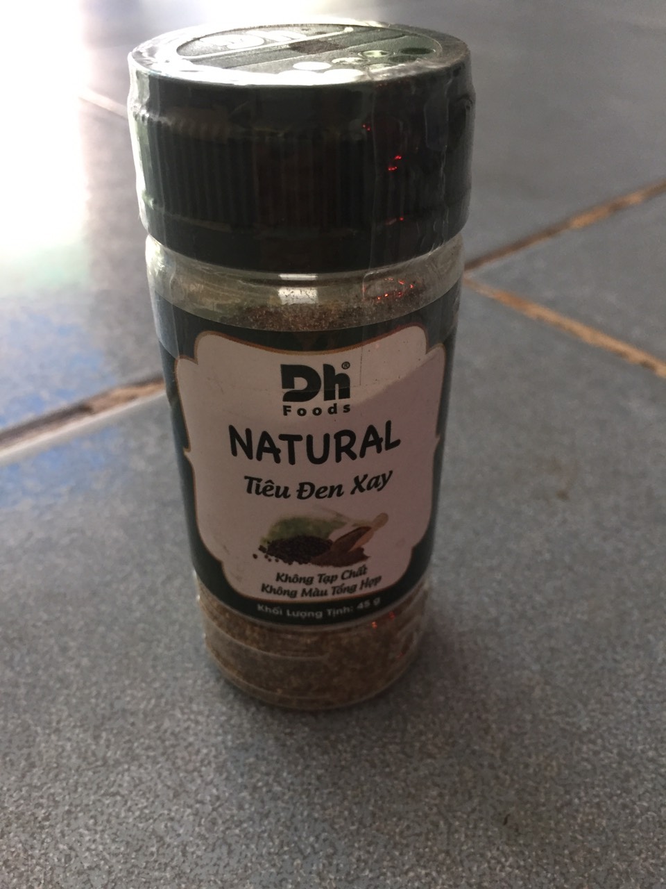 [HCM]Tiêu Đen Xay 45gr Dh Foods