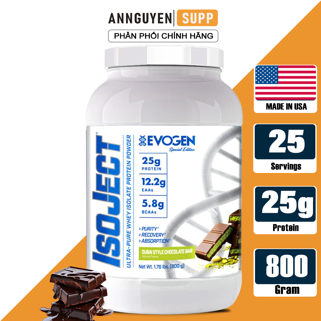 Evogen Isoject Whey Protein Isolate (25 Servings)
