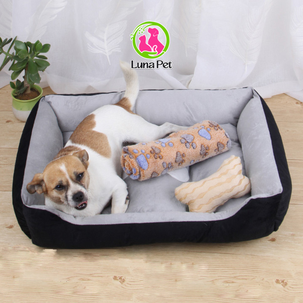 Đệm ngủ dành cho thú cưng nệm ngủ chó mèo mềm mại êm ái - Ổ nệm dành cho chó mèo Luna Pet