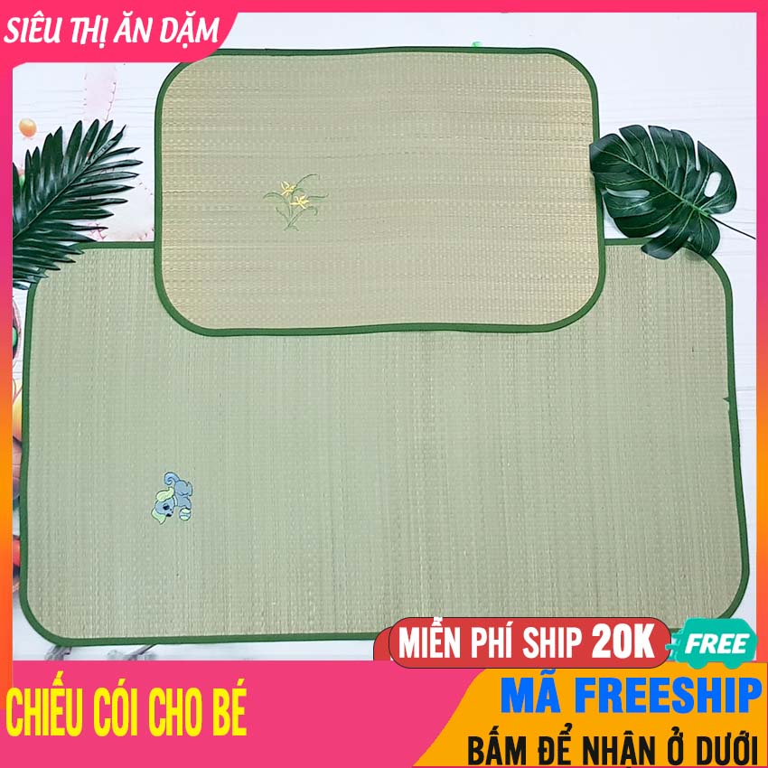 Chiếu Cói Cho Bé Loại To Và Vừa Nằm Cực Mát Mùa Hè, 100% Cói Tự Nhiên, Chống Hăm Tã Cho Trẻ - Chiếu Điều Hòa Cho Bé, Chiếu Cói Trẻ Sơ Sinh, Chieu Dieu Hoa Cho Be, Chiếu Cói Cho Bé Sơ Sinh - Chieu Coi Cho Be - Siêu Thị Ăn Dặm