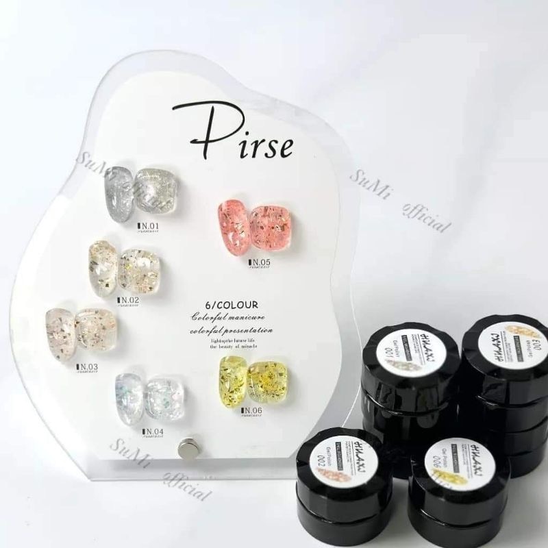 Set gel nhũ ẩn xà cừ Huaxi