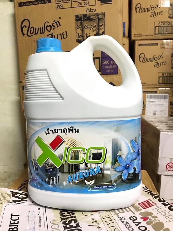 [HCM]Nước lau sàn diệt khuẩn XICO 3600g Siêu thơm