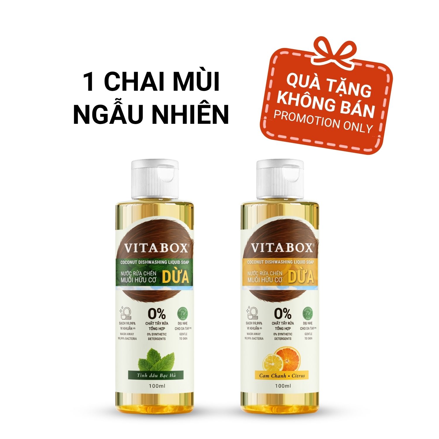 Dishwashing Liquid Organic Salt Coconut Vitabox - Natural Liquid Soap Castile Liquid Soap from Coconut Oil - 500ml - 7