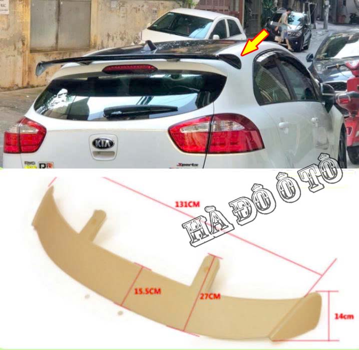 Đuôi Gió Rio ( Bản Hatbach & Hàng Mộc Chưa Sơn ) - Cánh Gió Thể Thao Kia Rio Hatbach