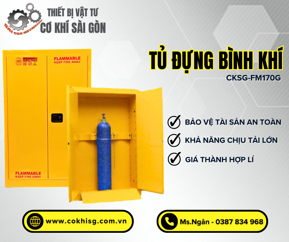 Tủ Đựng Hóa Chất Chống Cháy