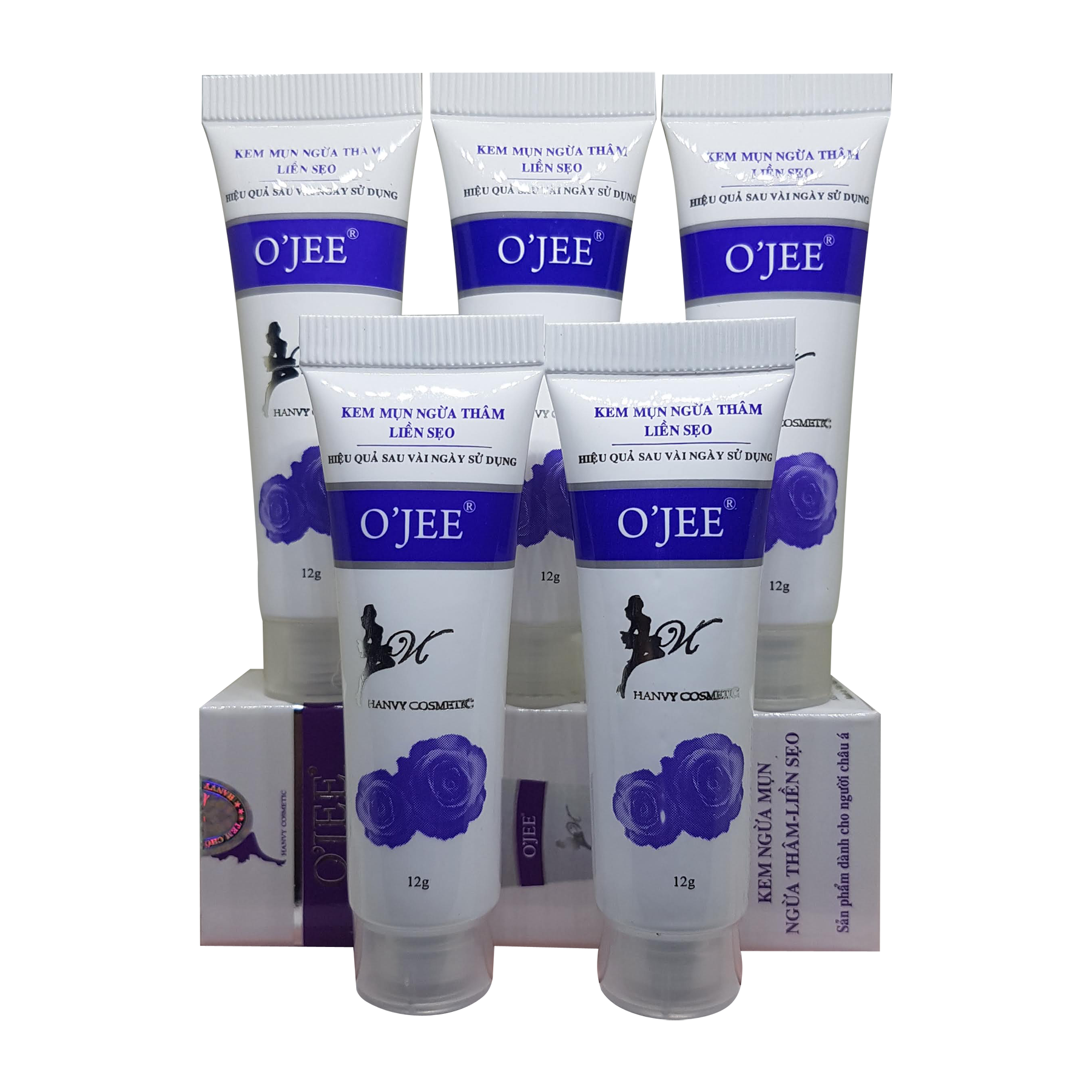 [HCM]COMBO 5 TUÝP KEM MỤN NGỪA THÂM LIỀN SẸO OJEE 12G - COMBO 5 TUÝP KEM MỤN NGỪA THÂM LIỀN SẸO O'JEE 12G