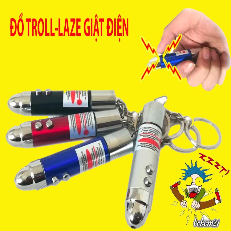 Đèn Laze Giật Điện Xúc Xắc Giật Điện Bút Giật Điện Kẹo Cao Su shock điện Đồ Chơi Troll Chơi Khăm Bạn