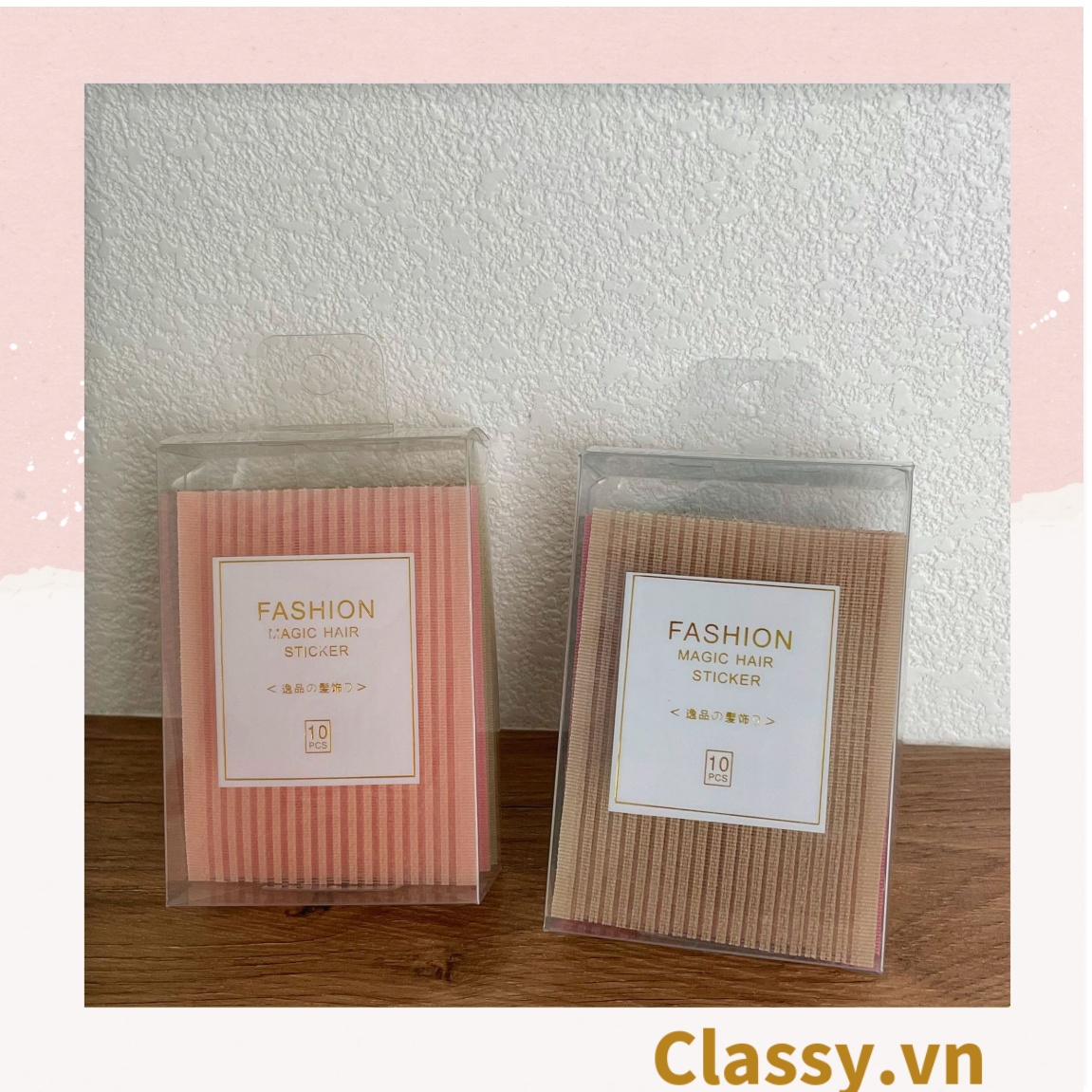 Classy Miếng dán giữ tóc nhiều màu, giúp giữ tóc con, tiện lợi khi rửa mặt, trang điểm dành cho nam và nữ PK1155