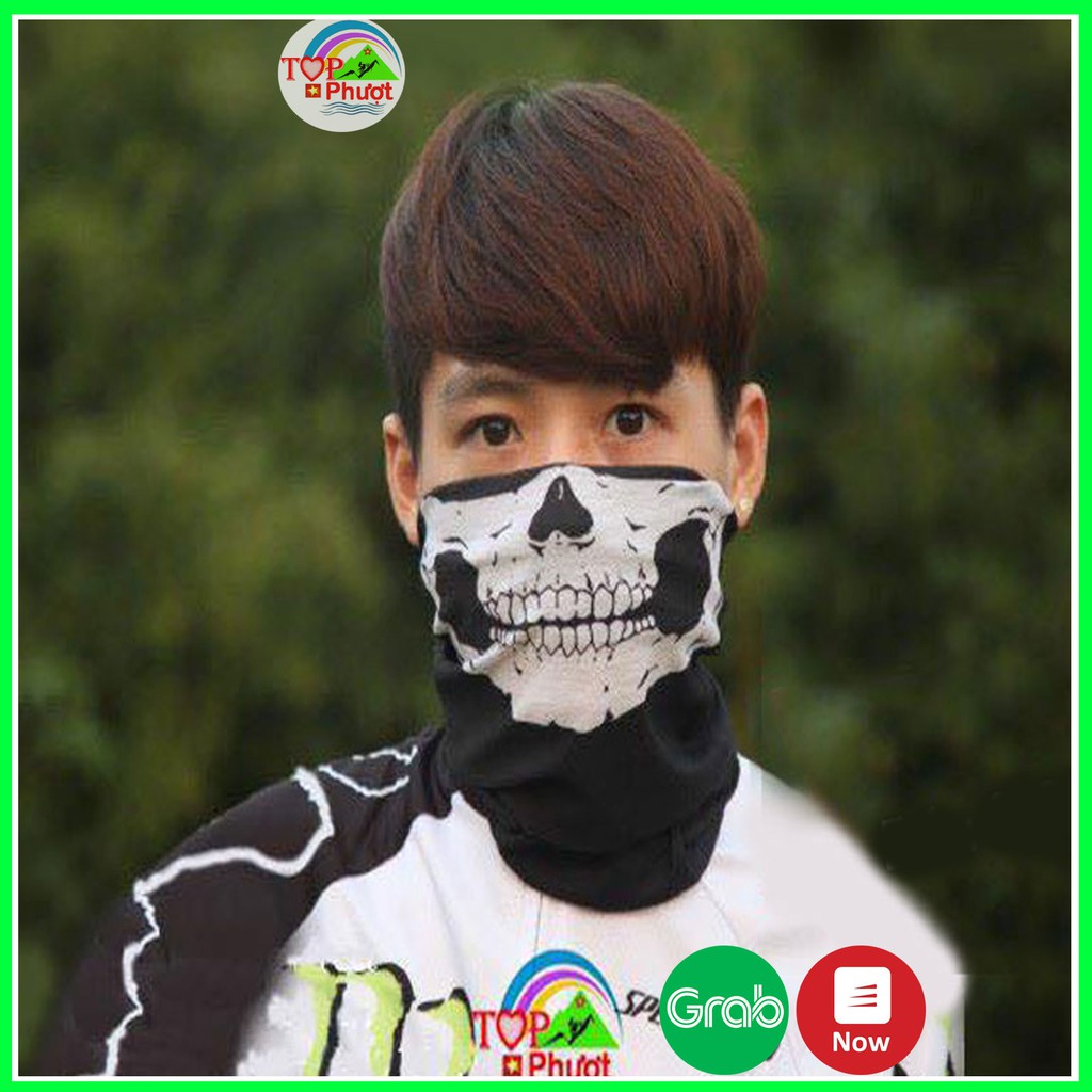 Khăn đa năng chống nắng - khẩu trang đi phượt