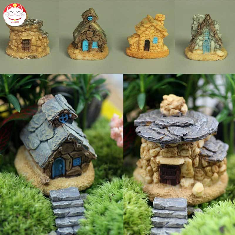 Mô hình nhà ĐÁ mini làm tiểu cảnh làm tiểu cảnh terrarium