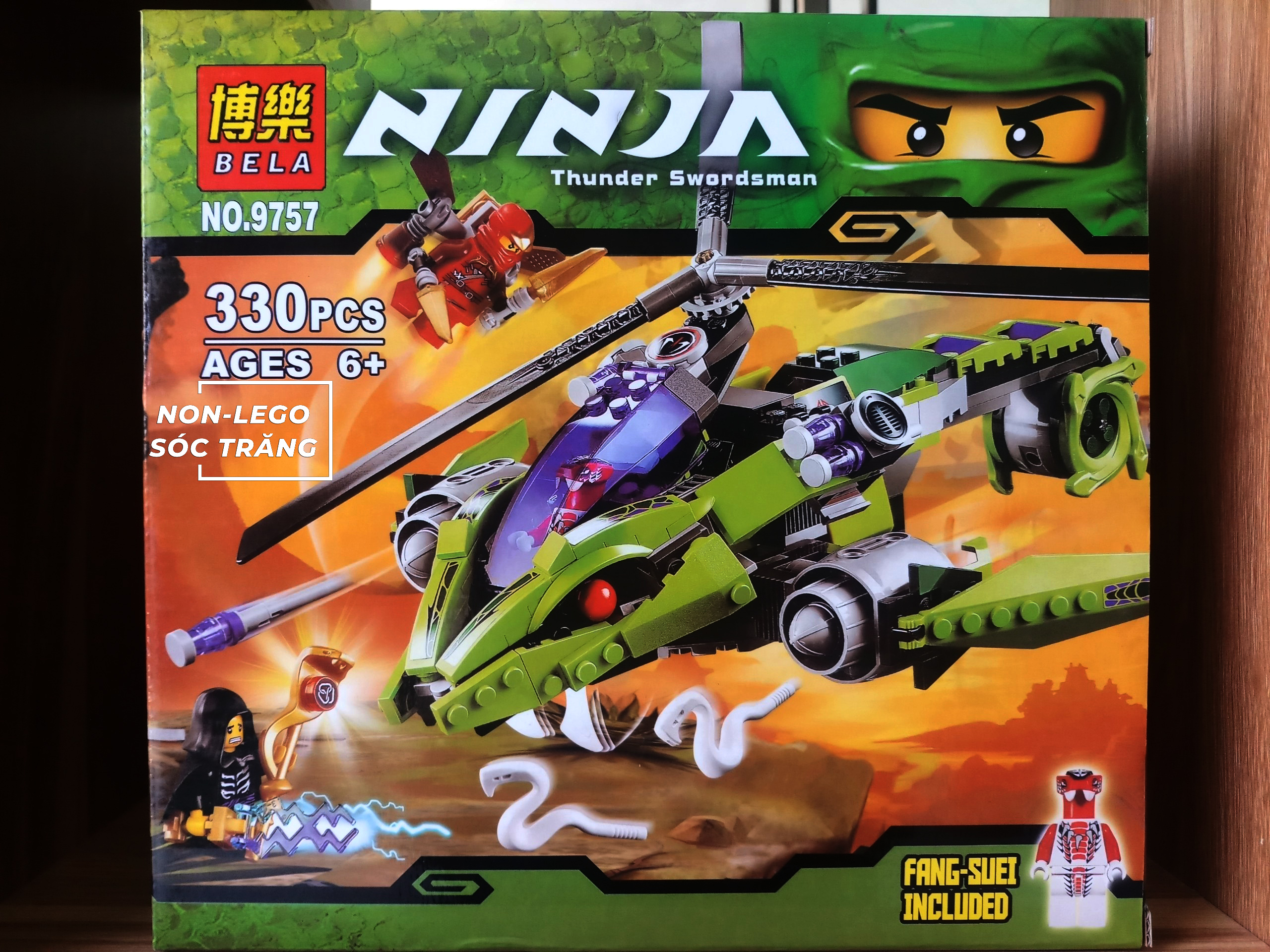 Lego Ninjago 70723  Biệt Đội Sấm Sét