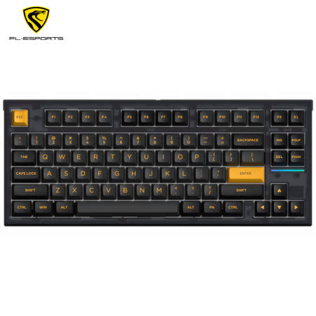 Bàn phím cơ FL-Esports FL750 Polar Night 3 Mode - Gasket Mount