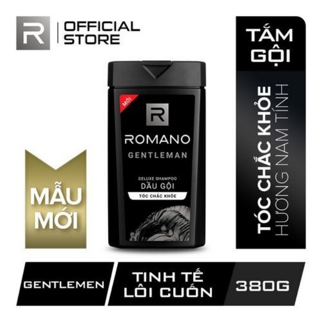 [HCM]Romano - Dầu Gội / Sữa tắm Hương Nước Hoa Romano Gentleman 180g