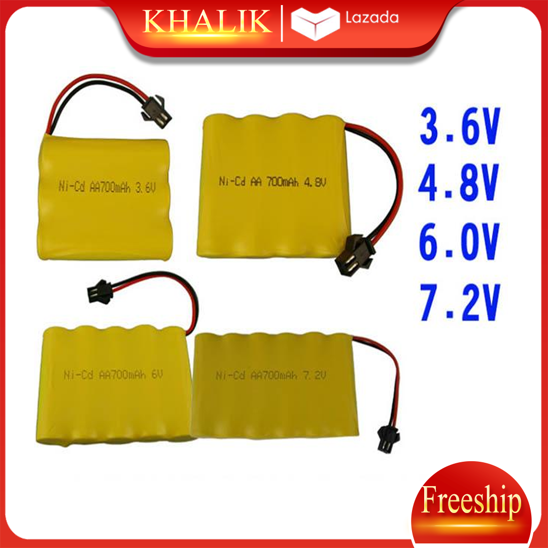 Pin Nikel-Cadmium cho xe điều khiển từ xa đủ loại (3,6V, 4,8V, 6V và 7,2V)