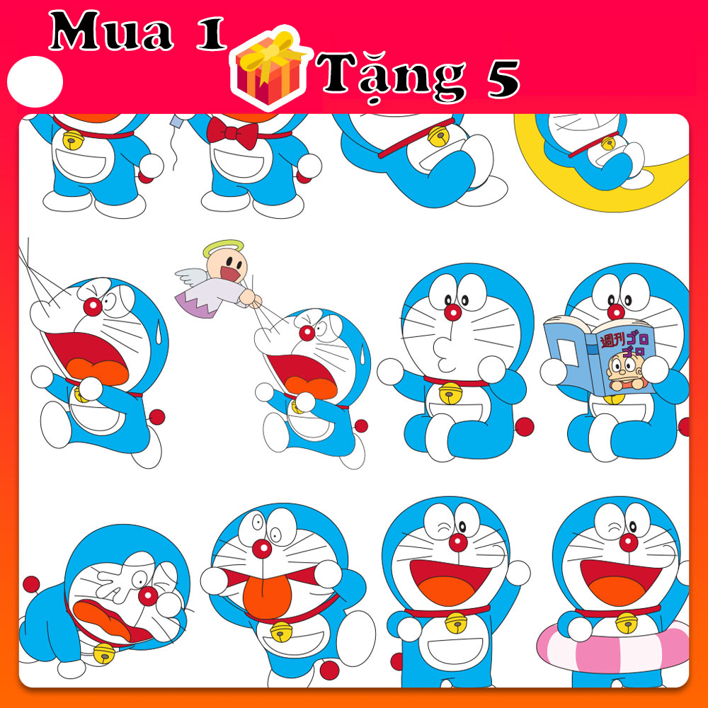 ⛳nhãn dán sticker ⛳tem xe máy logo ⛳ tem doreamon ⛳ logo doreamon ⛳ dán mũ bảo hiểm
